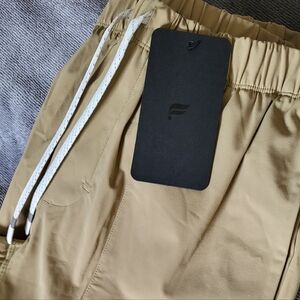 Fabletics Tan Track Pants